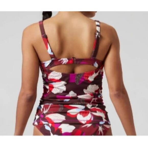 Athleta Other - ATHLETA | Tankini Swimsuit Top in Hero Blossom 34D/DD
